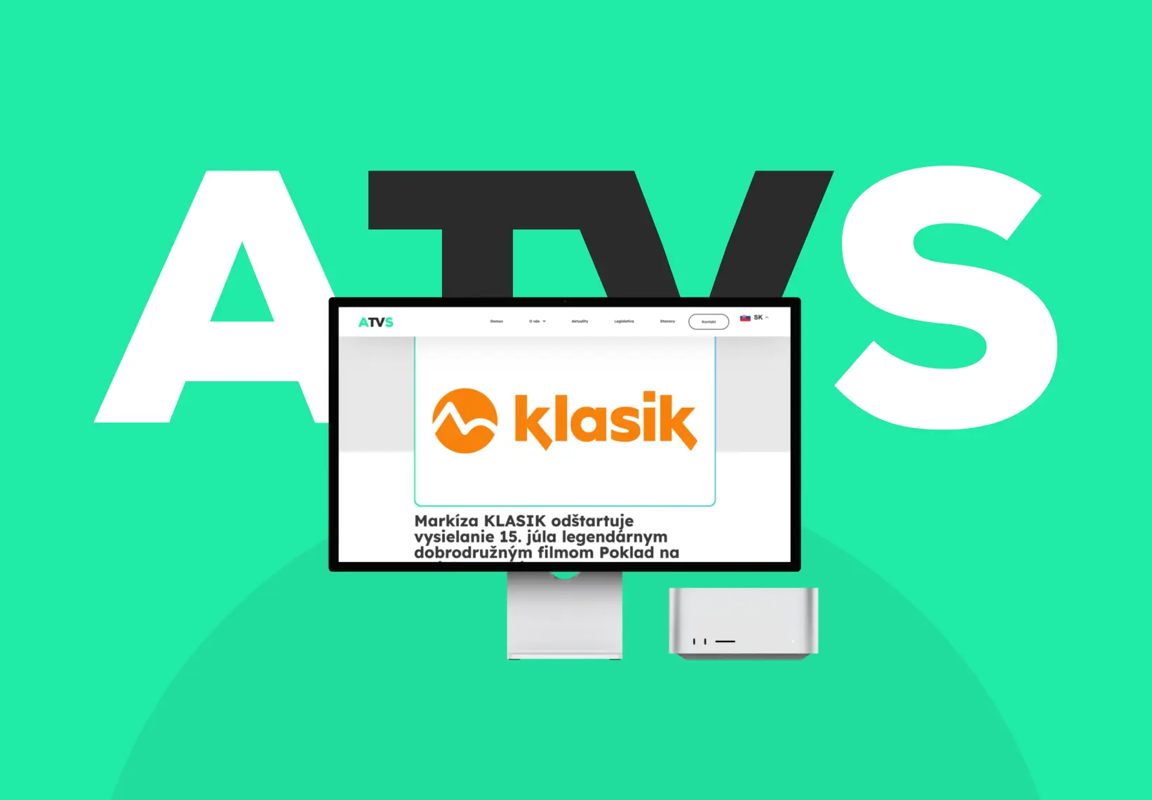 Web pre ATVS Slovakia