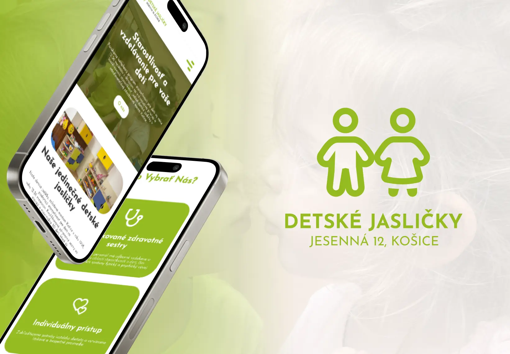 Web pre detské jasličky v Košiciach